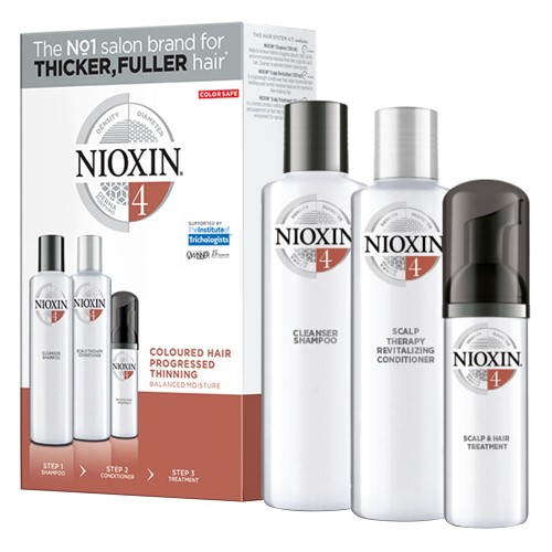 Nioxin Loyalty Kit Sistema 4 - Shampoo + Condicionador + Leave-in