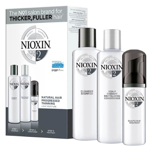 Nioxin Loyalty Kit Sistema 2 - Shampoo + Condicionador + Leave-in