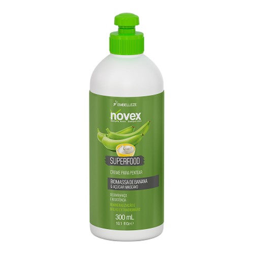 Creme Para Pentear Novex Superfood Biomassa De Banana & Açúcar Mascavo 300ml