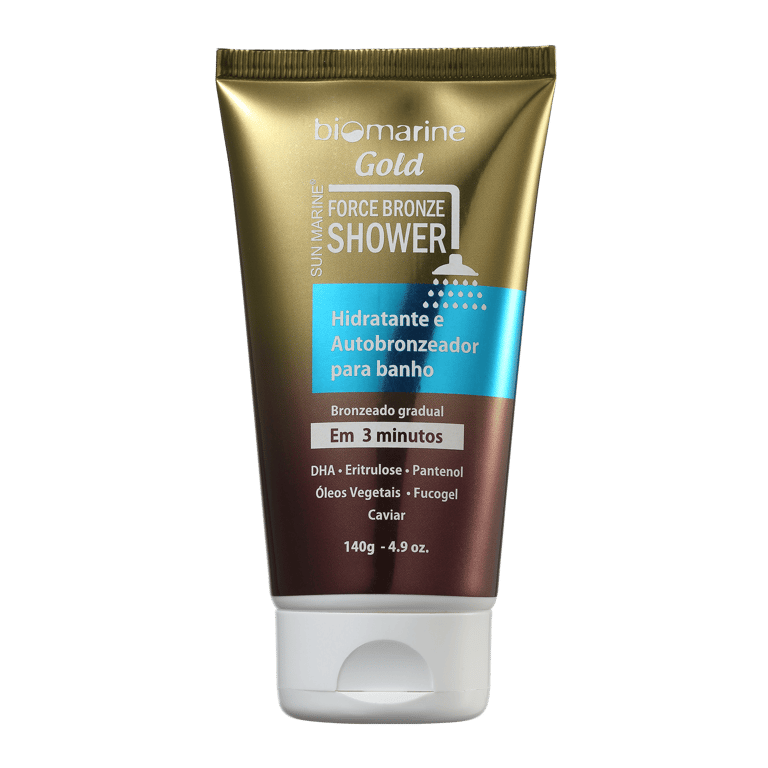 Biomarine Force Bronze Shower - Autobronzeador Corporal 140g