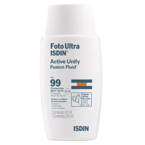 Protetor Solar Facial Foto Ultra Isdin Active Unify Fps99 50ml