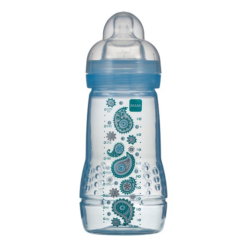 Mamadeira Easy Active Bico 2m+ Azul 270ml - MAM