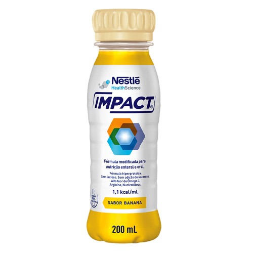 Suplemento Alimentar Nestlé Impact Banana 200ml