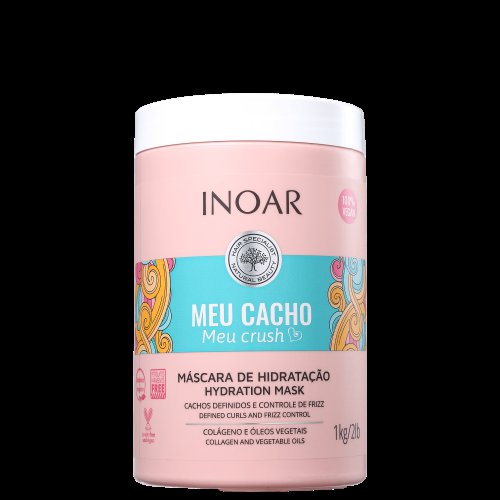 Inoar Meu Cacho Meu Crush - Máscara de Hidratação