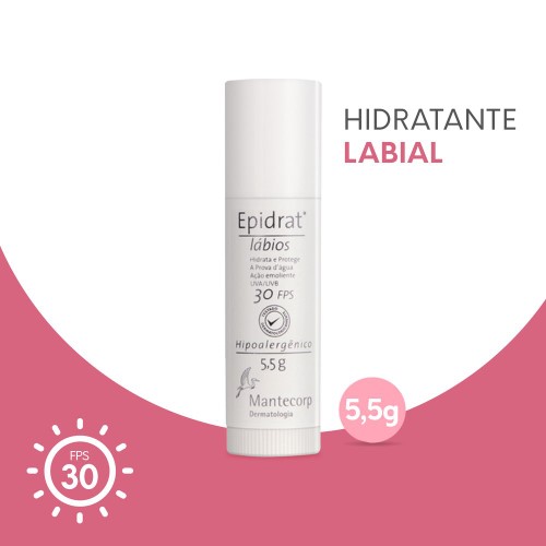 Protetor Solar Labial Epidrat Fps30 1 Unidade