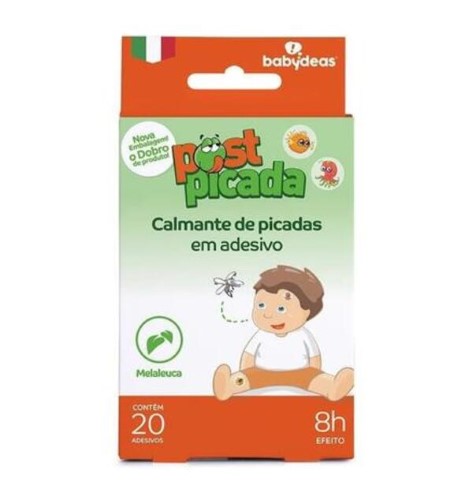 Adesivo Calmante Babydeas Post Picada 20 Unidades