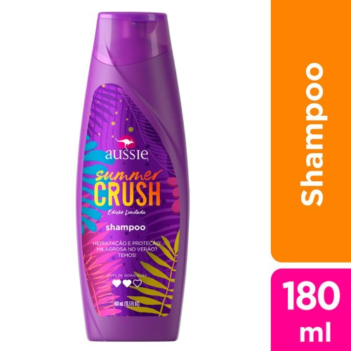 Shampoo Aussie Summer Crush com 180ml