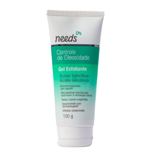 Gel Esfoliante Facial Needs Controle de Oleosidade 100g