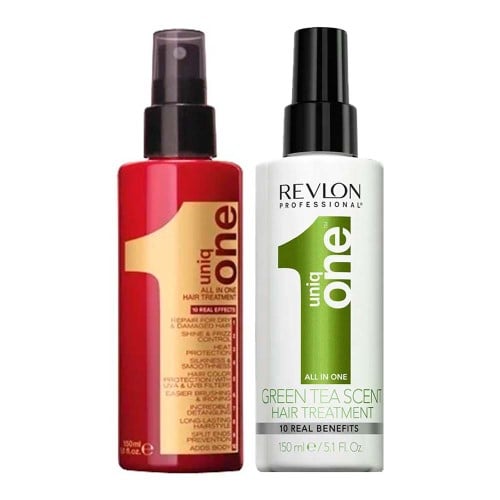 Revlon Uniq One All In One Kit – Leave-in Hair Treatment + Leave-in Green Tea