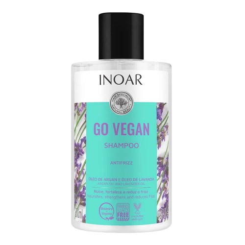 Shampoo Inoar Go Vegan Antifrizz com 300ml