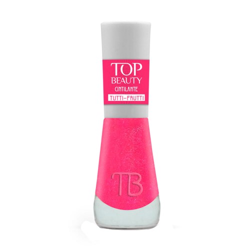 Esmalte Top Beauty Cintilante Cor Tutti-Frutti 9ml