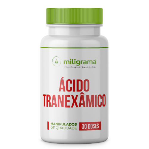 Ácido Tranexâmico 500mg 30 doses