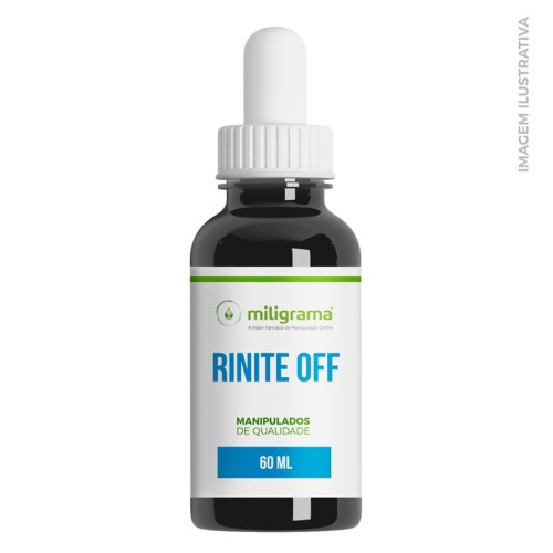 Rinite Off Homeopatia para Rinite Alérgica 60ml