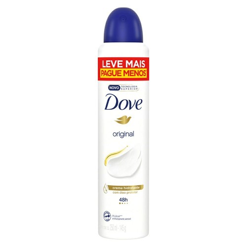 Desodorante Antitranspirante Aerosol Dove Original 250ml