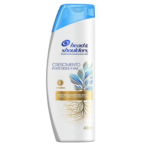 Shampoo Head & Shoulders Crescimento Forte Desde a Raiz com 400ml