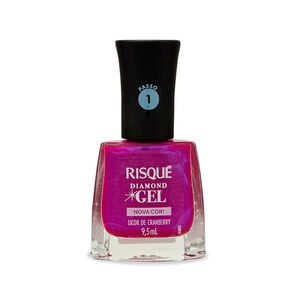 Esmalte Metálico Diamond Gel 9,5ml - Licor de Cranberry