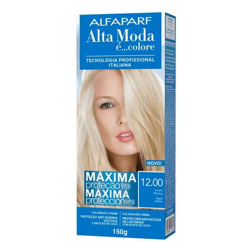 Tintura Creme Alta Moda Alfaparf Louro Platina 12.00