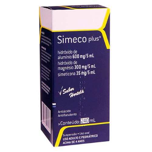 Simeco Plus Suspensão Oral 120 + 41,5 + 7mg/ml 240ml