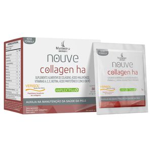 Colágeno Mantecorp Skincare Nouve Collagen Ha Sem Sabor 30 Sachês 3g Cada