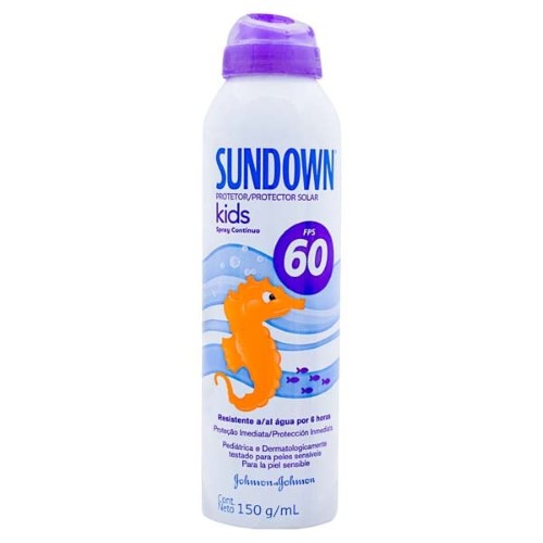 Sundown Kids Spray Protetor Solar Fps60 150ml