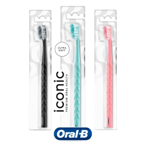 Escova Dental Oral-B Iconic Premium 1 Unidade