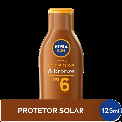 Loção Bronzeadora Nivea Sun Intense & Bronze FPS 6 com 125ml