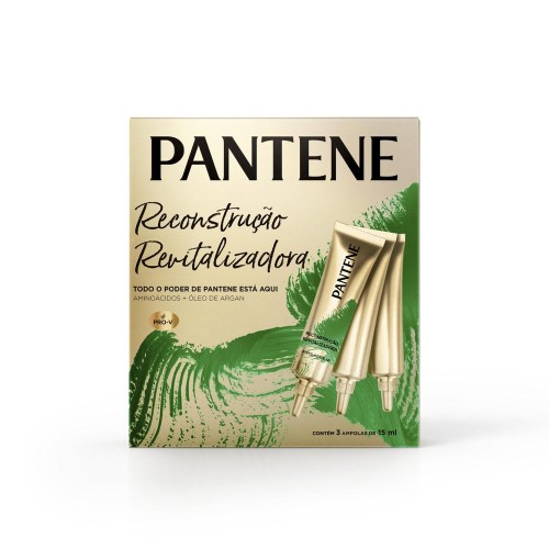 Pantene Restauração Kit – 3 Ampolas Capilares Restauração