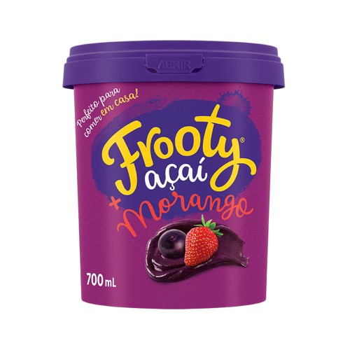 Açaí Frooty com Morango 700ml