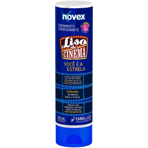 Condicionador Novex Liso de Cinema com 300ml