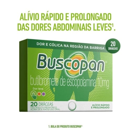 Buscopan 10mg 20 comprimidos