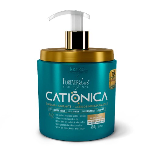 Máscara Capilar Catiônica Anti Frizz Forever Liss 450g