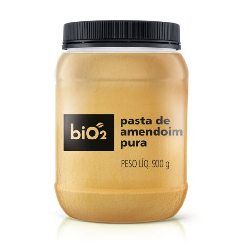 Pasta de Amendoim Pura biO2 com 900g