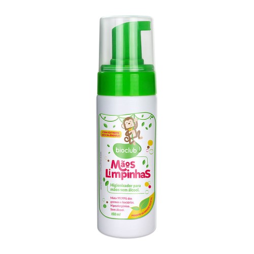 Sanitizante para Mãos Sem Álcool BioClub 200ml