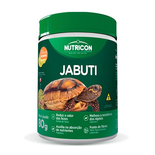 Ração para Jabuti Nutricon 80g