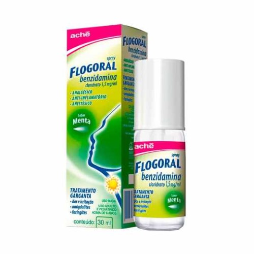 Flogoral Spray Menta Aché 30ml Aerosol