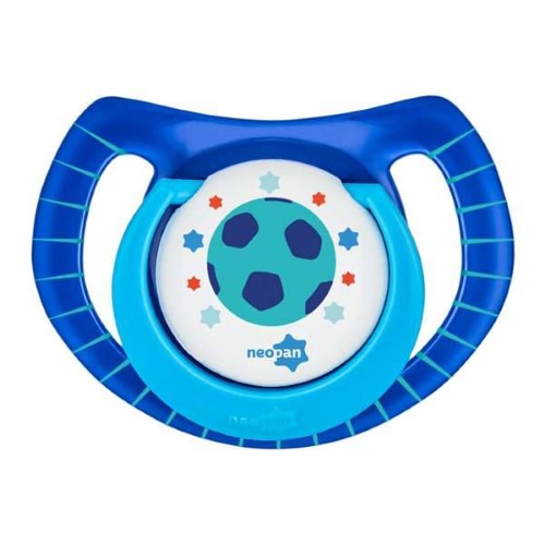 Chupeta Neopan Ortodôntica Estampado Bola Azul Número 2