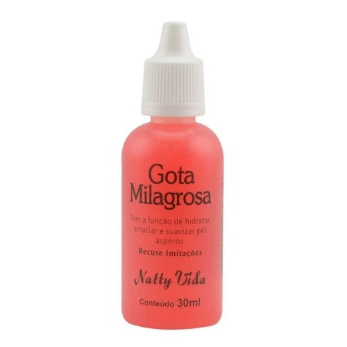 Gota Milagrosa Para Rachaduras dos Pés Natty Vida 30ml