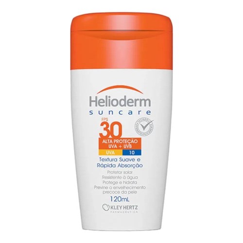 Protetor Solar Corporal Helioderm Suncare FPS30 com 120ml