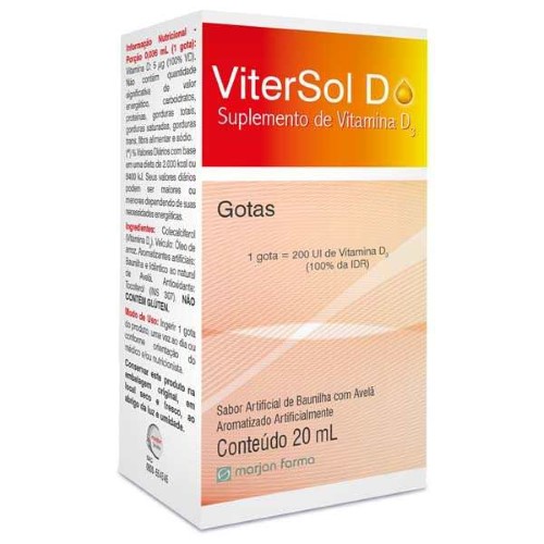 Vitersol D 200 Ui Marjan 20ml