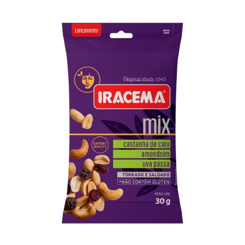 Mix de Nuts Iracema Sachê com 30g