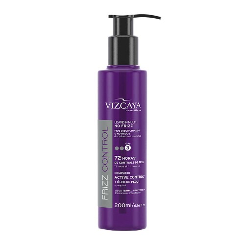 Leave-In Vizcaya Multi Frizz Control com 200ml