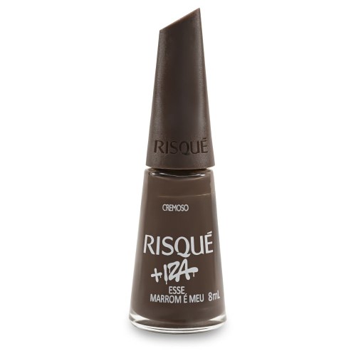 Esmalte Risqué Iza Esse Marrom É Meu 8ml 