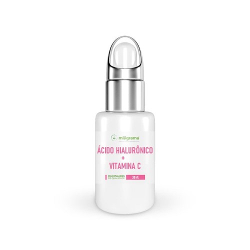 Sérum de Ácido Hialurônico com Vitamina C 30ml