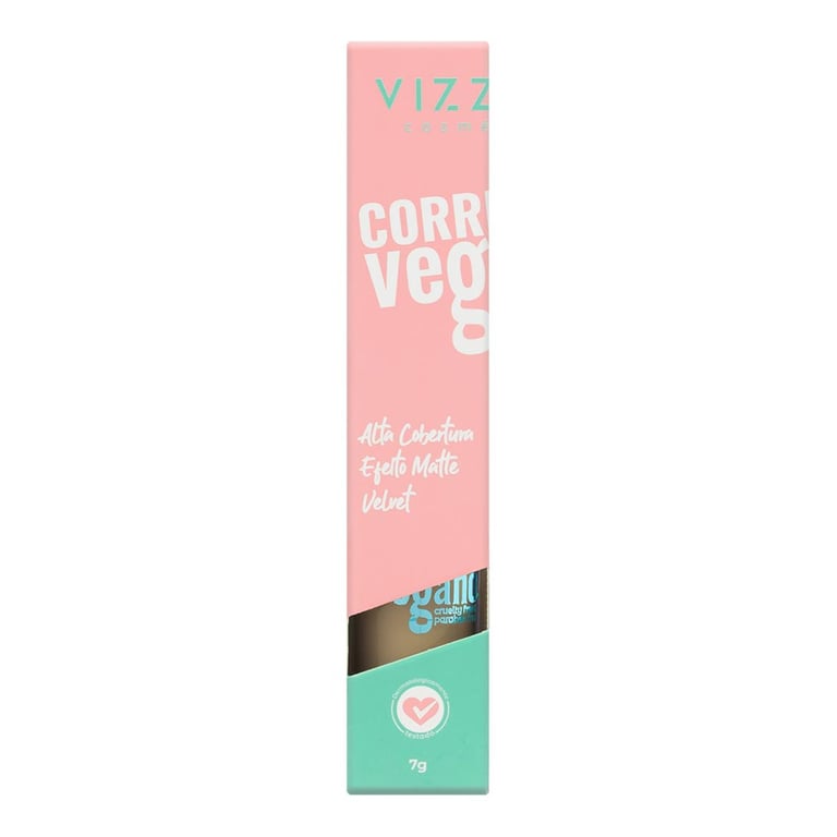 Corretivo Líquido Vizzela Vegano 06 7g