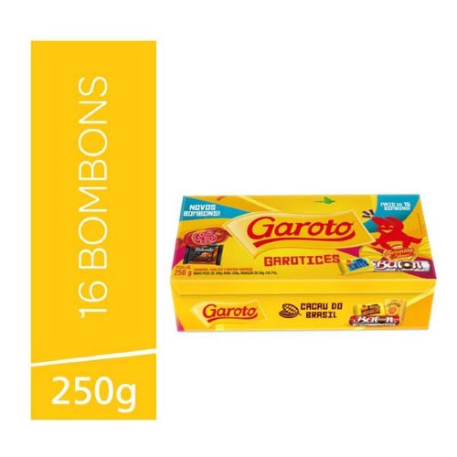 Bombons Garoto Garotices Caixa 250g