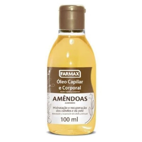 Óleo Farmax Amêndoas 100Ml - Farmax