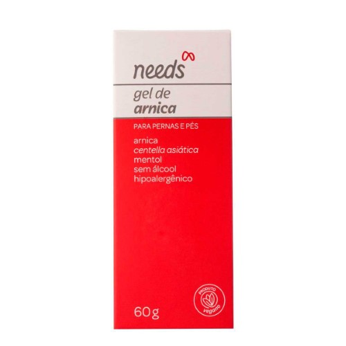 Gel de Arnica Needs para Pernas e Pés com 60g