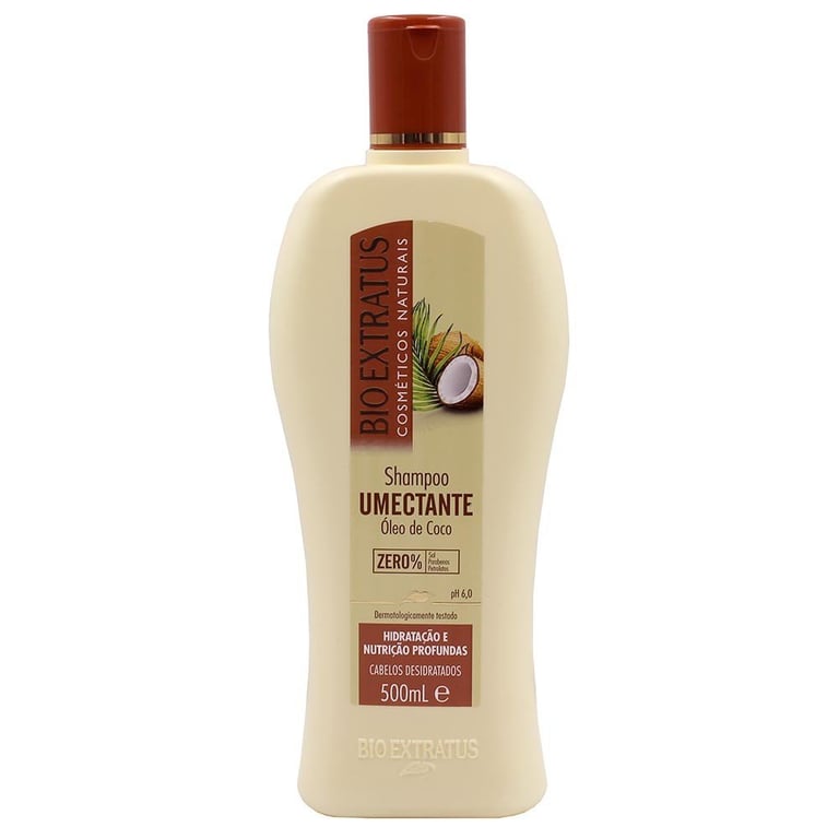 Umectante Óleo de Coco - Shampoo 250ml