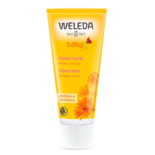 Creme Facial Natural de Calêndula para Bebês 50ml – Weleda