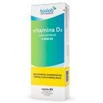 Suplemento Alimentar Biolab Vitamina D3 1.000UI com 30 Cápsulas